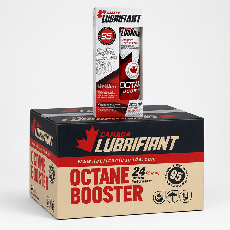 کارتن 24 عددی / اکتان بوستر کانادا لوبریفنت مدل rich octane حجم 300 میلی لیتر