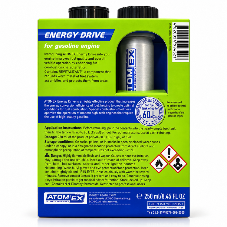 اکتان بوستر Energy Drive برند XADO